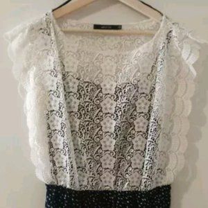 Ark & co lace mini dress